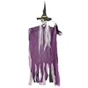 White hair and purple skeleton