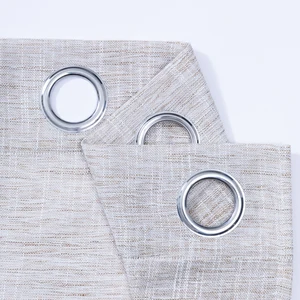 Honeymoon Factory Supply Modern for Cheap Fabric Curtains Home Grommet Sheer Window Curtain Made in China