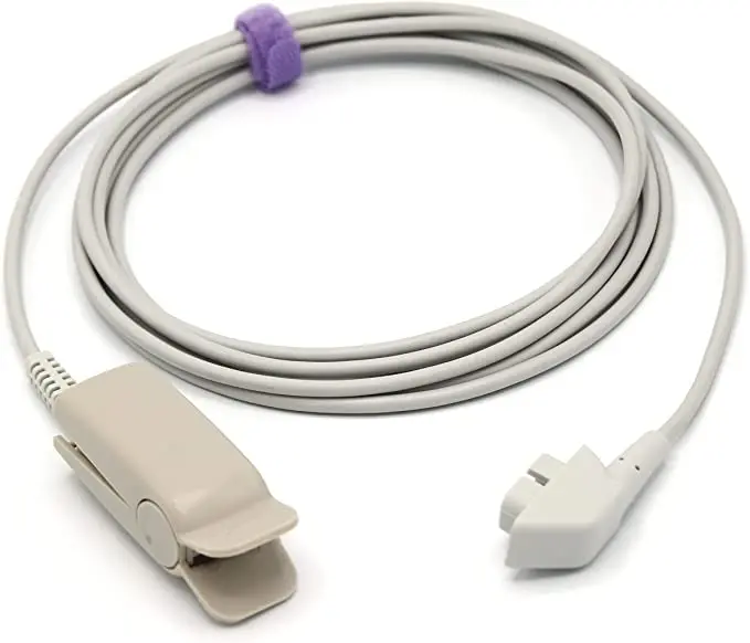 Compatible Criticare CSI 934-10DN Reusable Spo2 Sensor Probe 6 Pins Connector