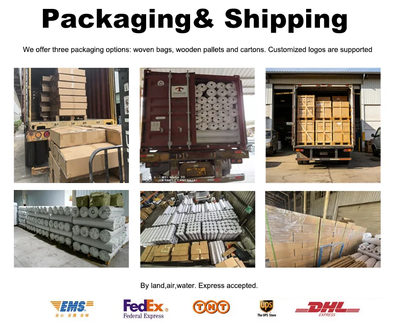 Packaging & shipping specifications