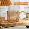 Vertical striped amber style