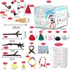 9 Pack Christmas Snowman DIY Kit