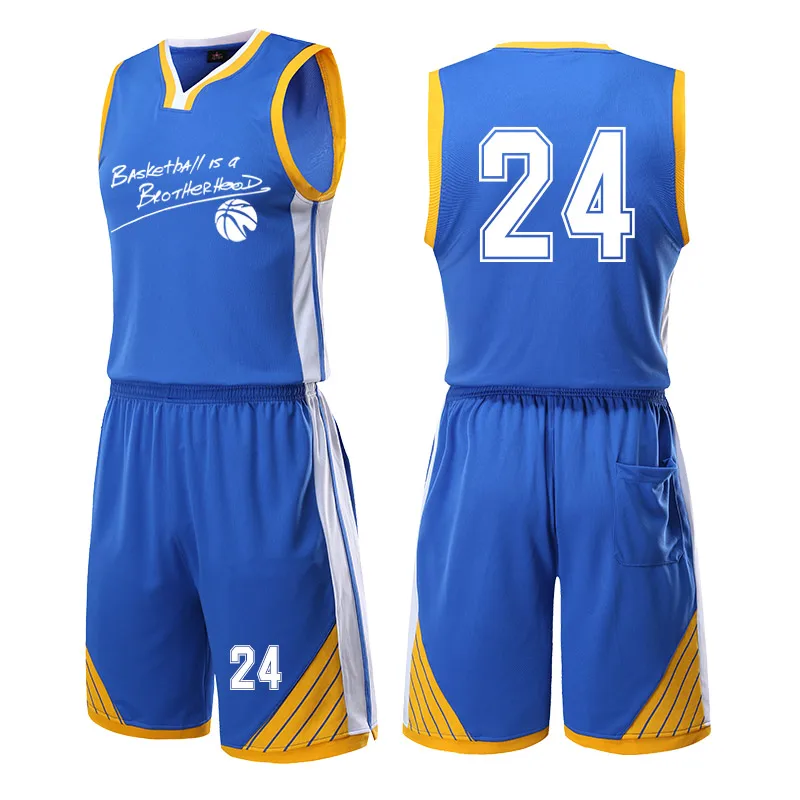 Minimal Su Basketball Uniforms Reversible Sports Jersey W/Athletic Short  Blank Team Uniforms for Sports Scrimmage Bulk