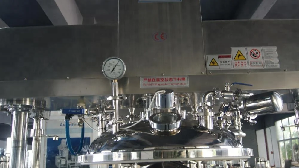 100L вакуумный Emulsifying лосьон смеситель 100 литров косметический продукт эмульгатор вакуум