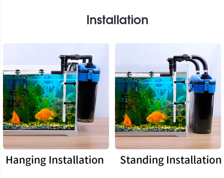 Aquarium  hang on Back Filter  External Filter for Fish tank
