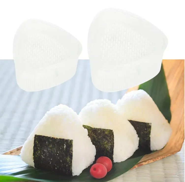 Triangular Plastic Sushi Rice Ball Maker Mould Onigiri Mold Sushi Maker  Kitchen Gadgets Stuff Transparent Bento Accessories