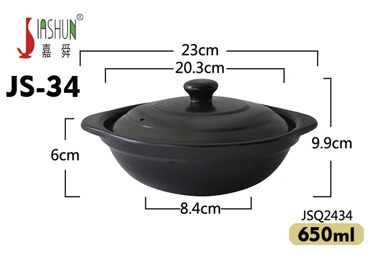 Crazy Korean Cooking Koreaanse Stone Bowl (Dolsot), brutelende hot pot voor bibimbap en soep - premium keramiek (groot met deksel