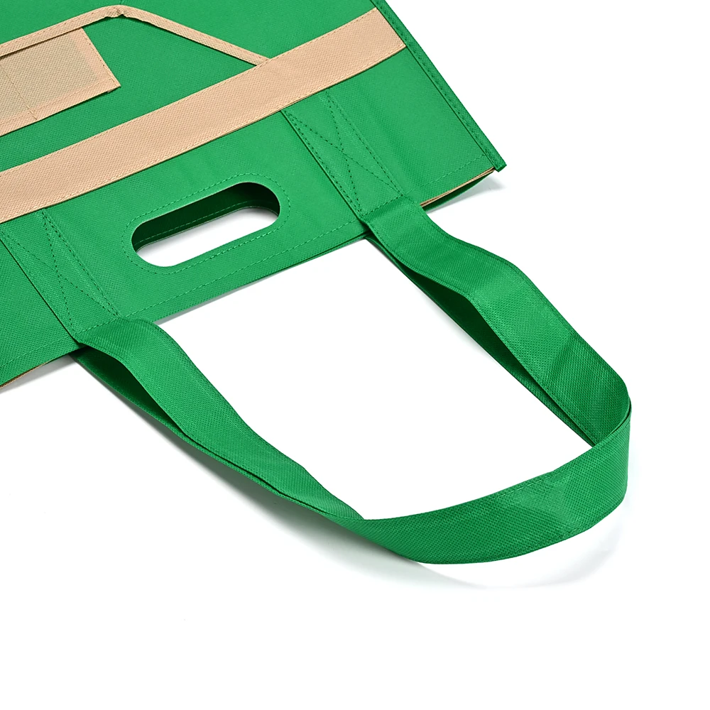 Wholesale Hot Selling High Quality Custom Printed Portable Large Tote Bags Thermal Waterproof Non-Woven Shopping Bags manufacture