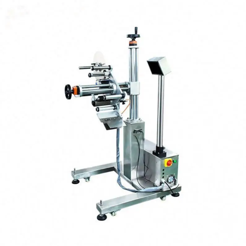 TEBAK Electric Automatic Flat-Surface Continuous Precision Labeling Machine for Paper & Bags Packaging Portable