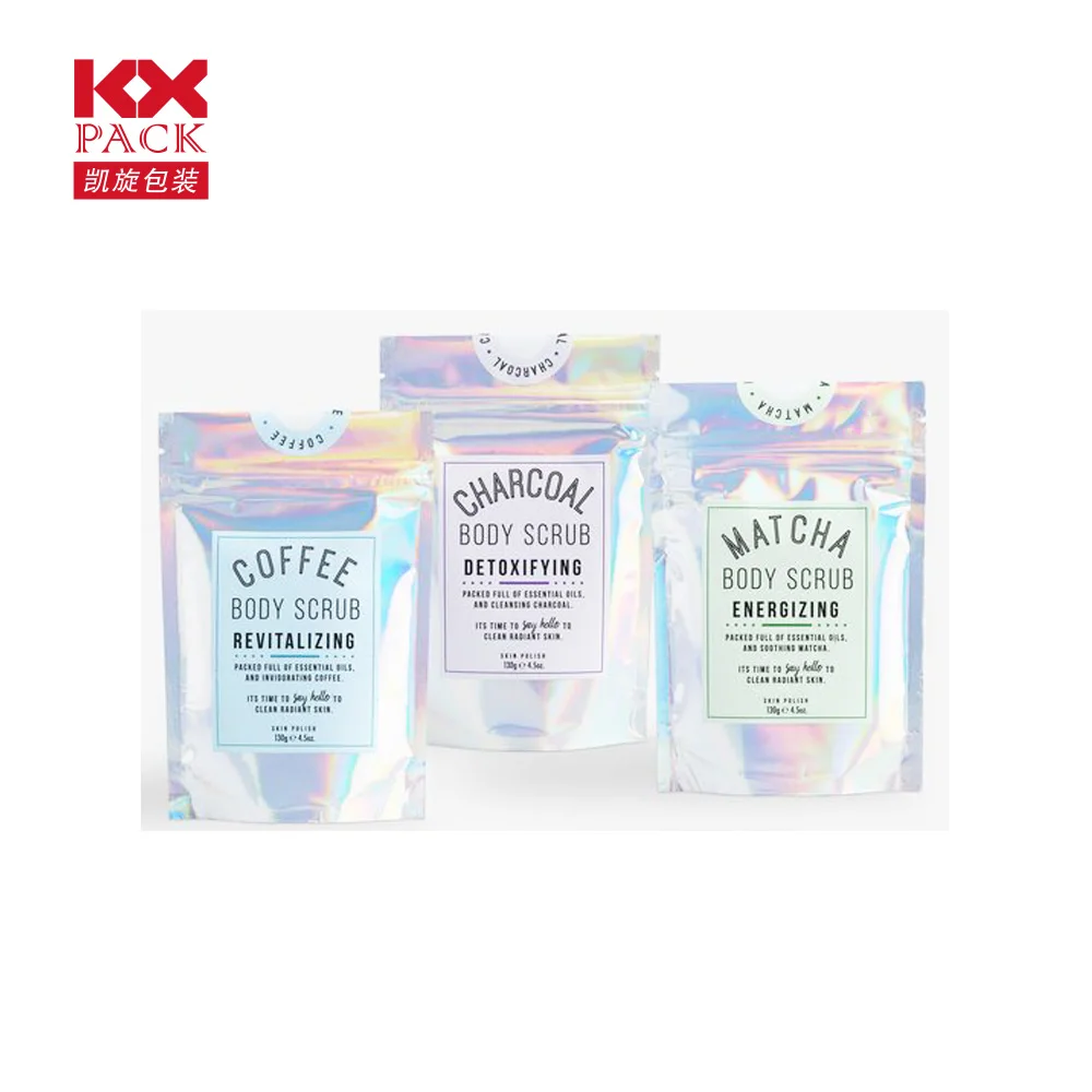 Custom Cosmetic Brand Label Design Logo Glossy PET Vinyl Sticker Printing Packaging Labels for Skincare Products