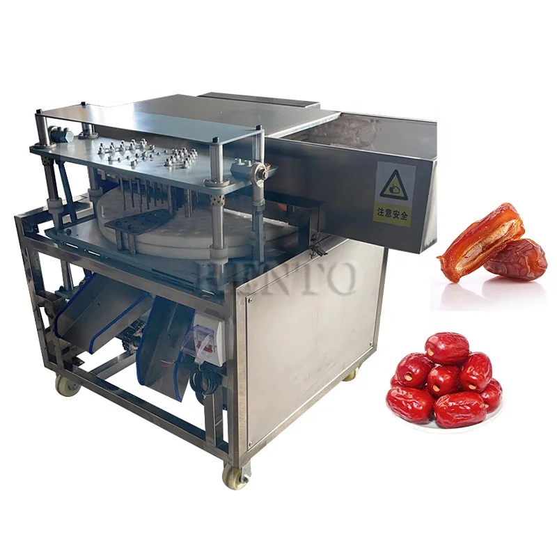 Compact Structure Dates De-stoning Machine / Date Nucleus Removing Machine / Olive Seed Remover
