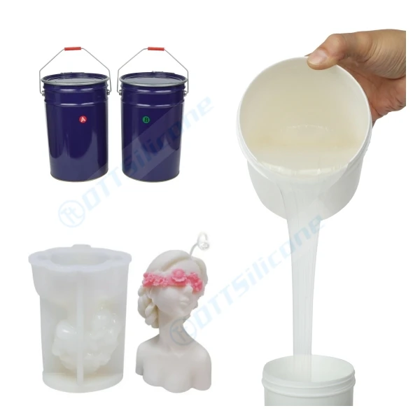 Best Quality Silicone Rubber for Candle Mold liquid RTV-2 silicone rubber