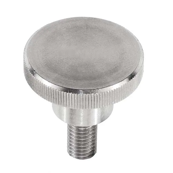 17mm Male Threading Rotating Knob, 2 Pack Aluminum Alloy Adjustable Thumb Lever Screw with Single Wing for Camera Equipment