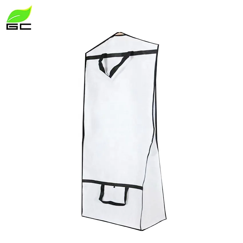 Деликатная Экологически чистая сумка из нетканого материала с ручкой и застежкой-молнией Портативная для хранения