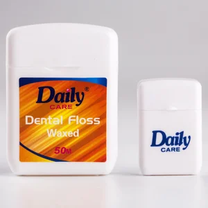 Daily Care Custom Logo Dental Souvenir Interdental Floss Pick 12yard Portable Dental Floss for Promotion
