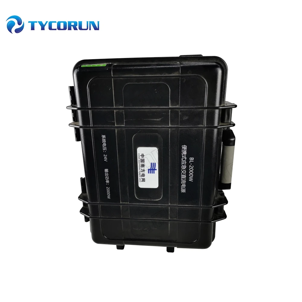 Tycorun trolley case 2000w solar portable power station with inverter solar power generator portable battery generator - ANKUX.COM