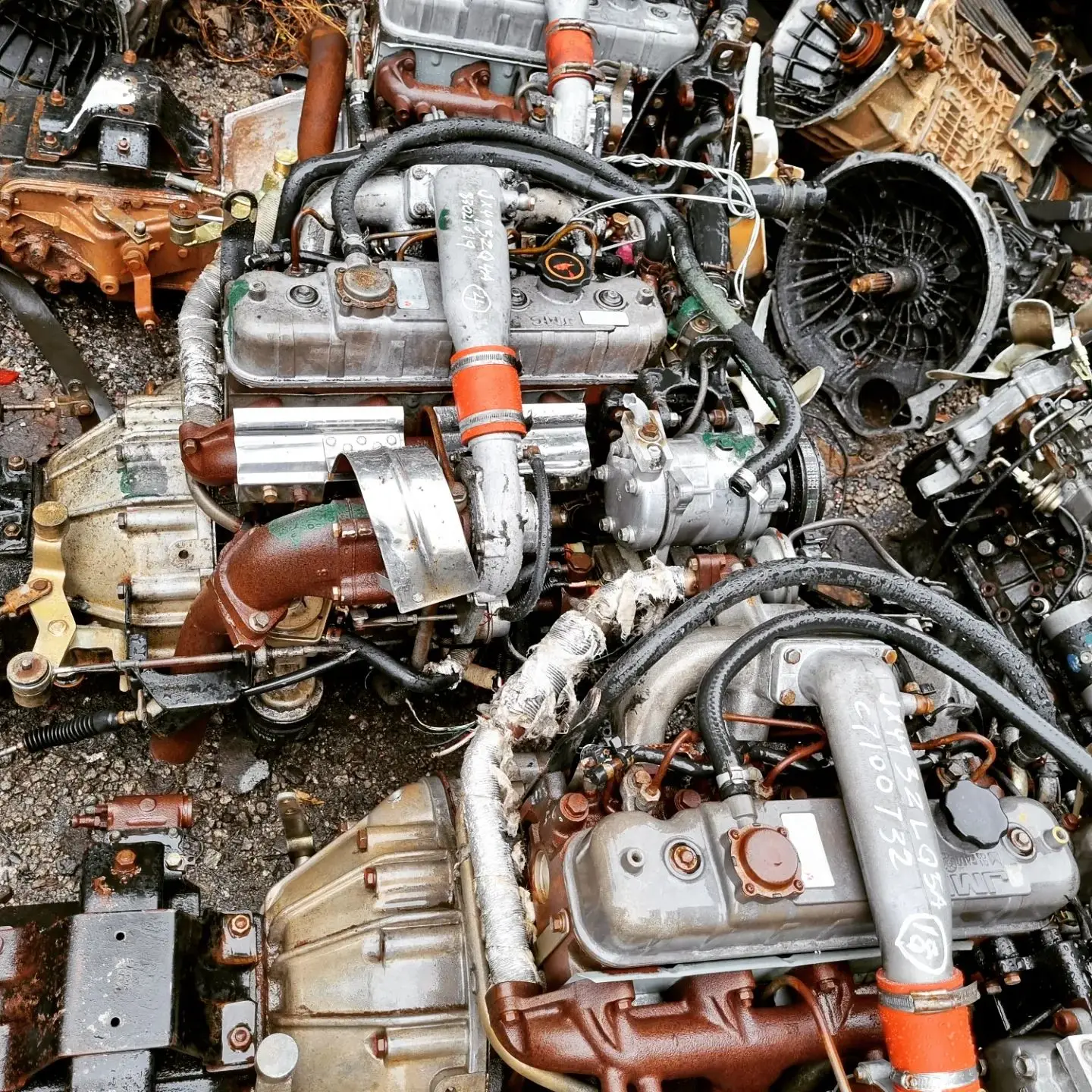 Genuine Diesel Engine Assembly Motor 4jb1 2.8 1040 Truck Parts Jmc 4jb1 Del Motor Used Engines Wholesale Truck