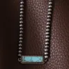 Turquoise with bead chain