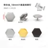 18mm zinc alloy hexagonal round wire rivets, 6mm Phillips head screws