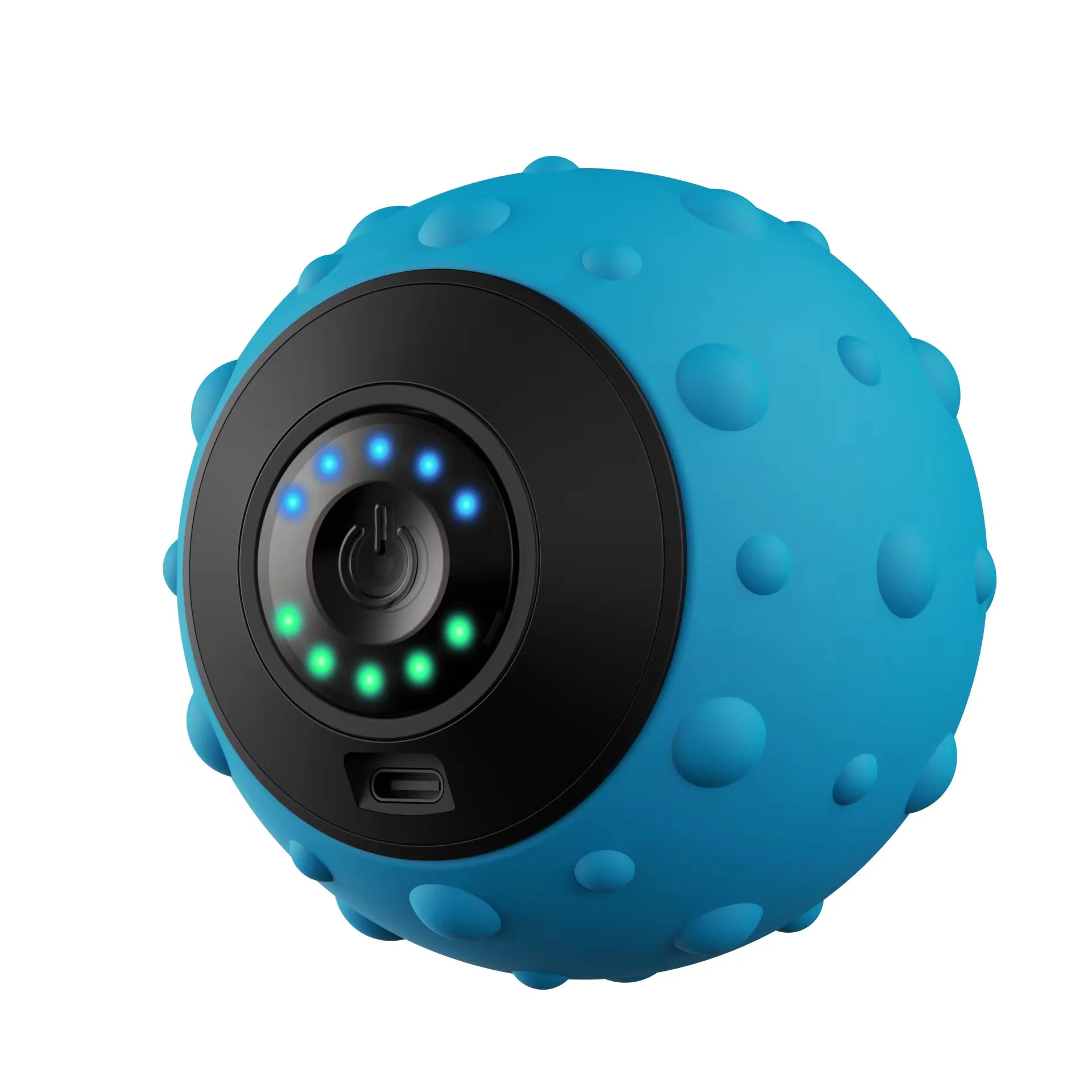 Shrink Vibrating Massage Ball with 4-Speeds  Deep Tissue Trigger Point Massage Ball for Relieving Muscle Pain and Tension