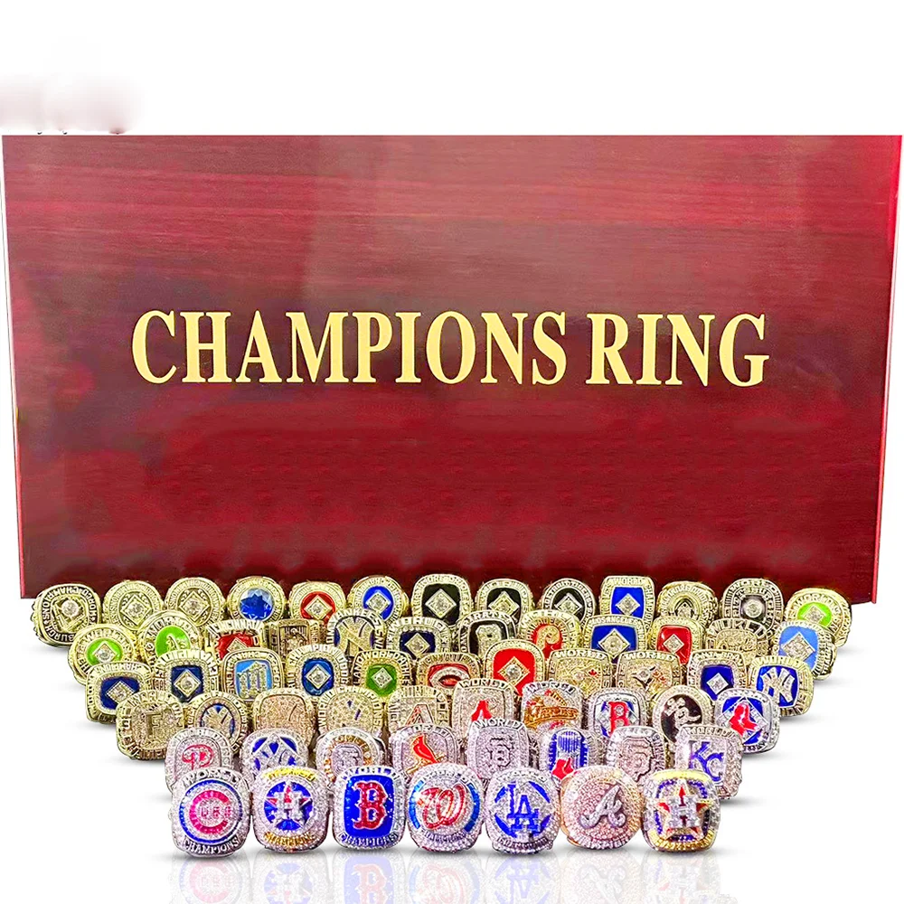 1960-2023 MLB Championship Rings High Quality Custom Sports
