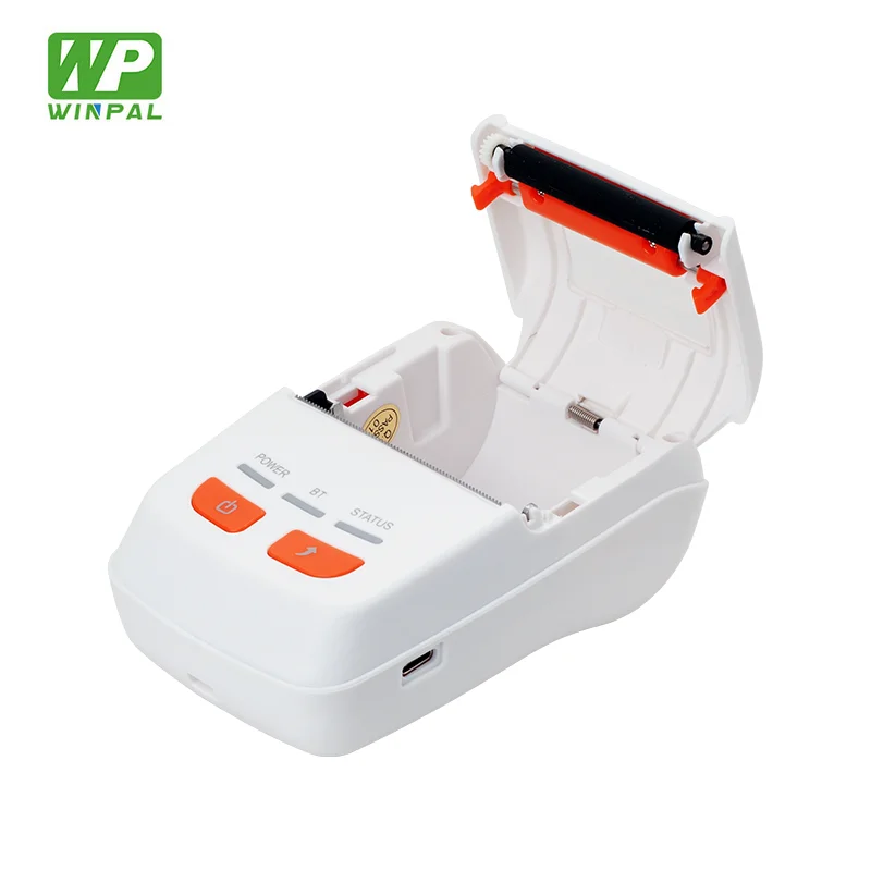 Winpal WP-Q2C WP-Q3C 70mm/s Wireless Thermal Receipt Printer Support Paper Out Alarm 58mm 80mm Portable Mini Printer for Mobile