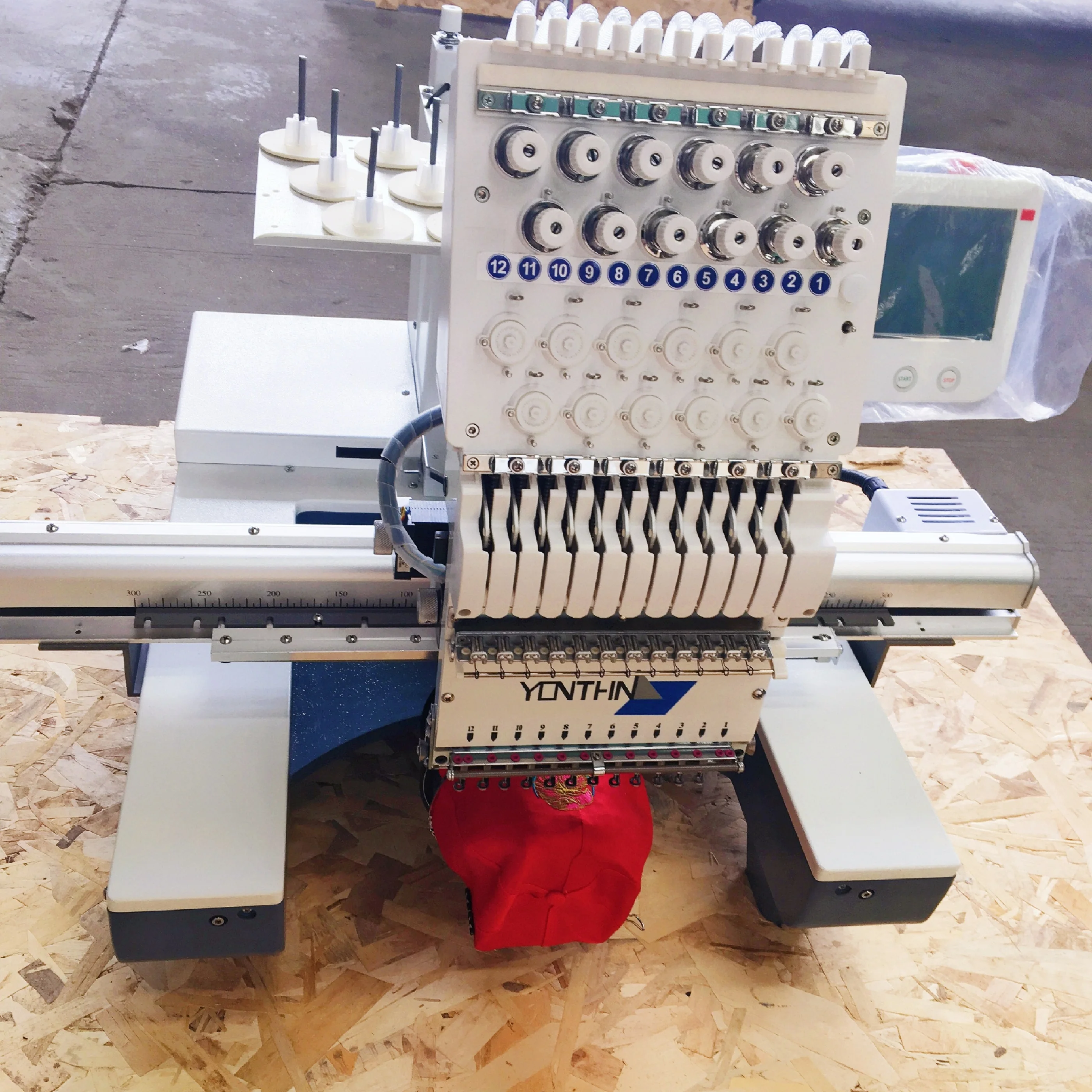Yonthin High Speed Digital Latest Embroidery Machines for Sale Embroidery Machine Prices Single Head