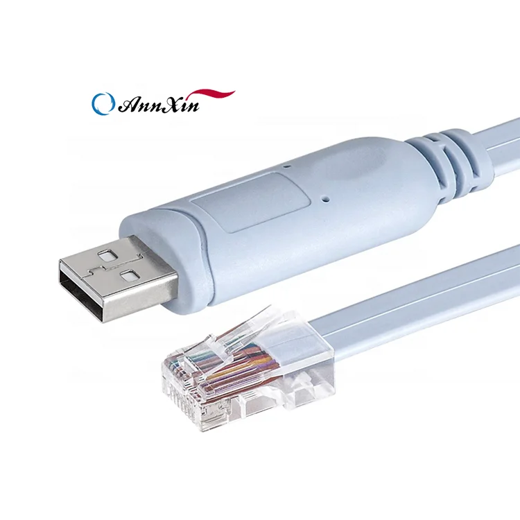 FTDI USB to RJ45 Console Cable Switch Router RS232 Cable