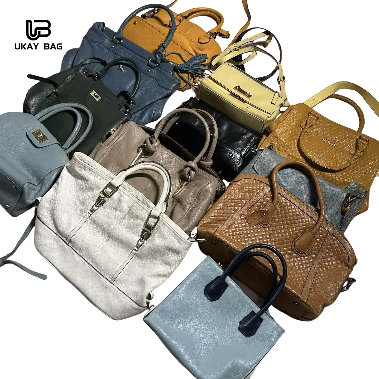 A14 Wholesale Ladies Leather Used Handbags Mixed Ukay Bags Branded Bales  Fashion a Grade Second Hand Korea Used Bags