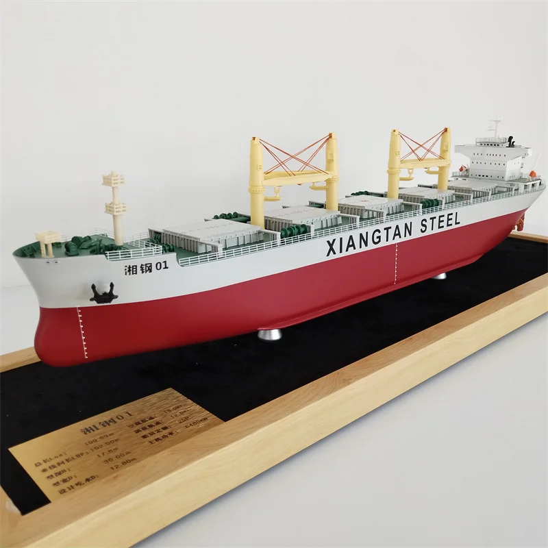 【N】Customized 65cm Plastic Static Bulk Carrier Model Factory Shipping Gift Novelty Novelty Gift