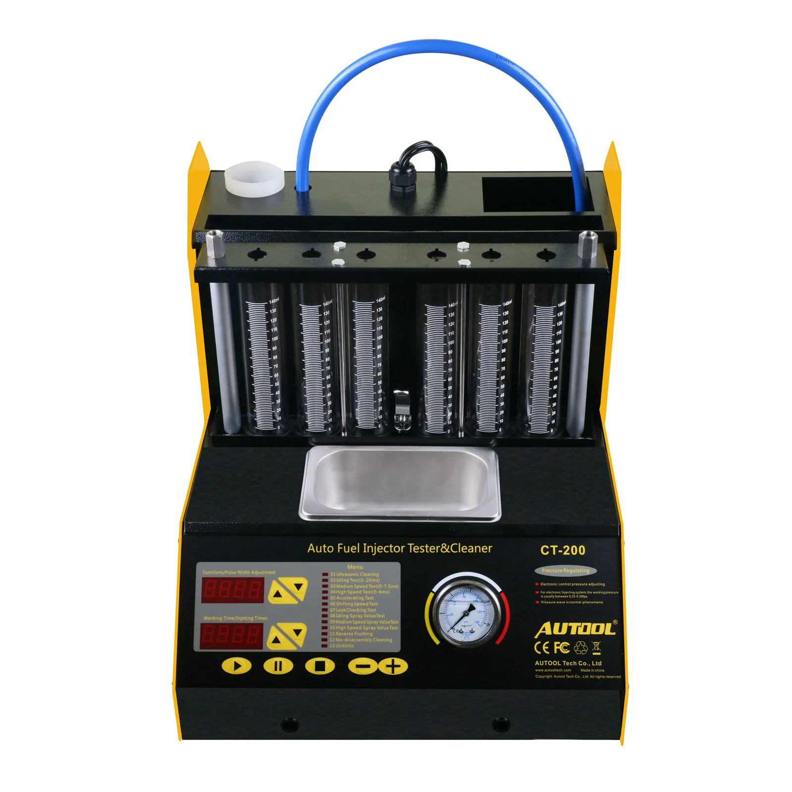 AUTOOL CT200 Fuel Injector Cleaner & Tester - AUTOOL