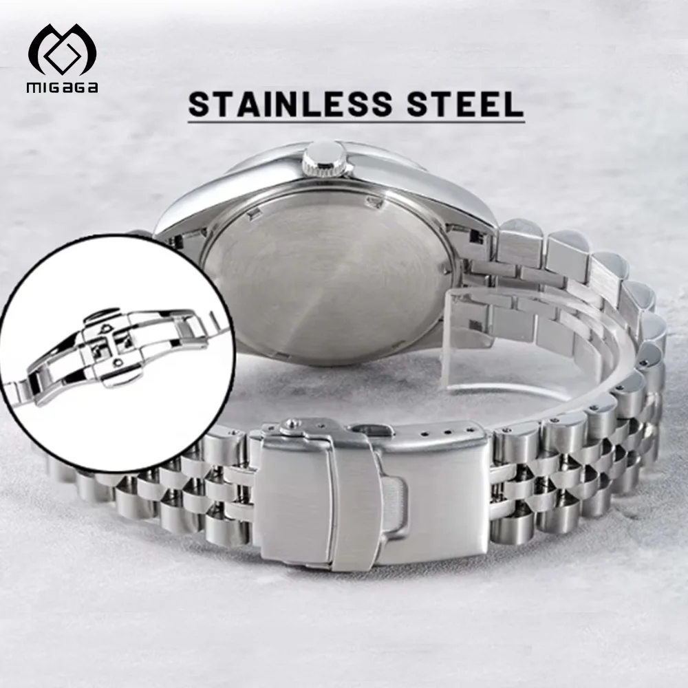 Custom Super Luminous Automatic Diver Watch for Men Classic Wrist Watches Japan Day and Date Pearl Dial Automatic Watch