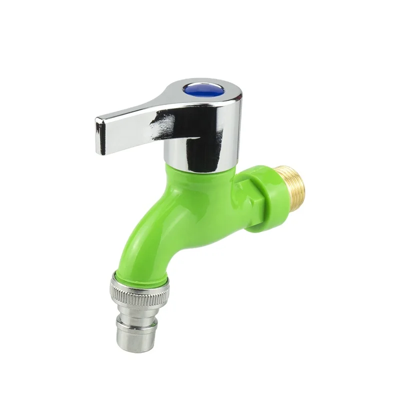 Pntek 3/4 шаровой кран садовые краны водопроводный 1/2 немецкий пластиковый с одной ручкой смесители измерением одним
