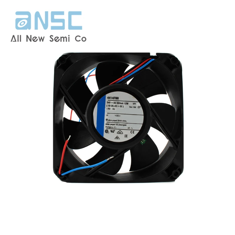 Original Axial flow fan 4414FNH 12025 24V 12W 0.5A 5400RPM High speed large air volume inverter Computer fan