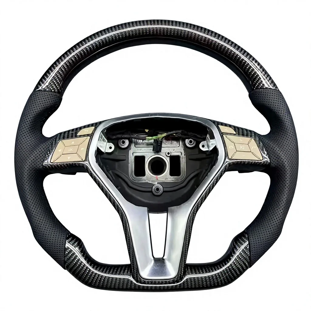 carbon-fiber-sport-steering-wheel-mercedes-benz-e-class-5