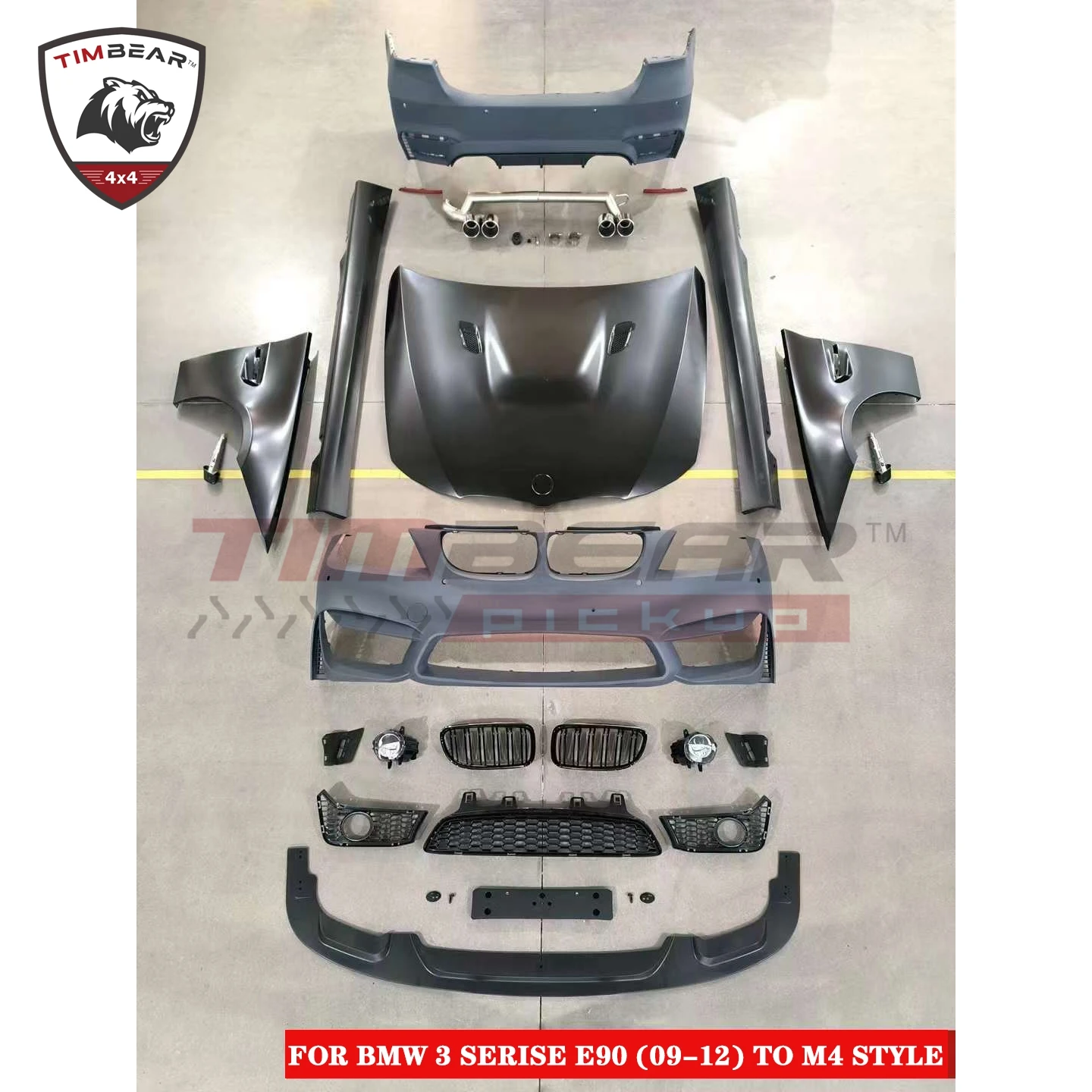 Mtech M3 M4 Style Abs Plastic Body Kits For Bmw 3 Series E90 20052012 Buy Body Kits For 3