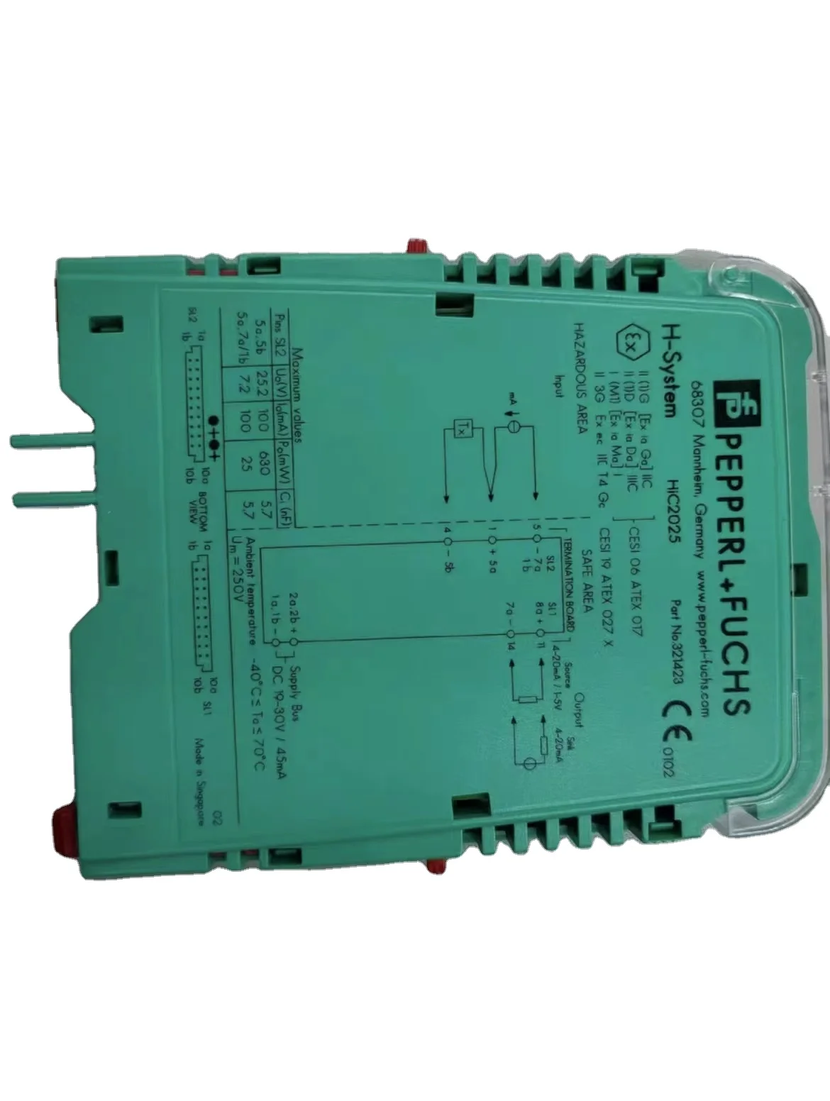 New Original Safety Barrier Smart Transmitter Power Supply Hic2025 ...