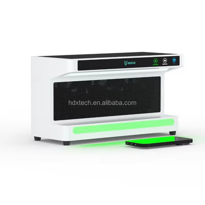 REFOX DF-40 Anti-static Working Table Portable Dust Free Cleaning Room for Mobile Phone Screen Repair Tool