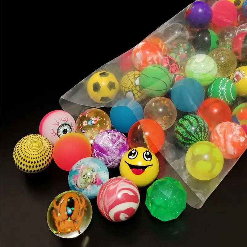 Bouncy Ball 20 Pelotas Saltarinas Con Cintas Juguete Para