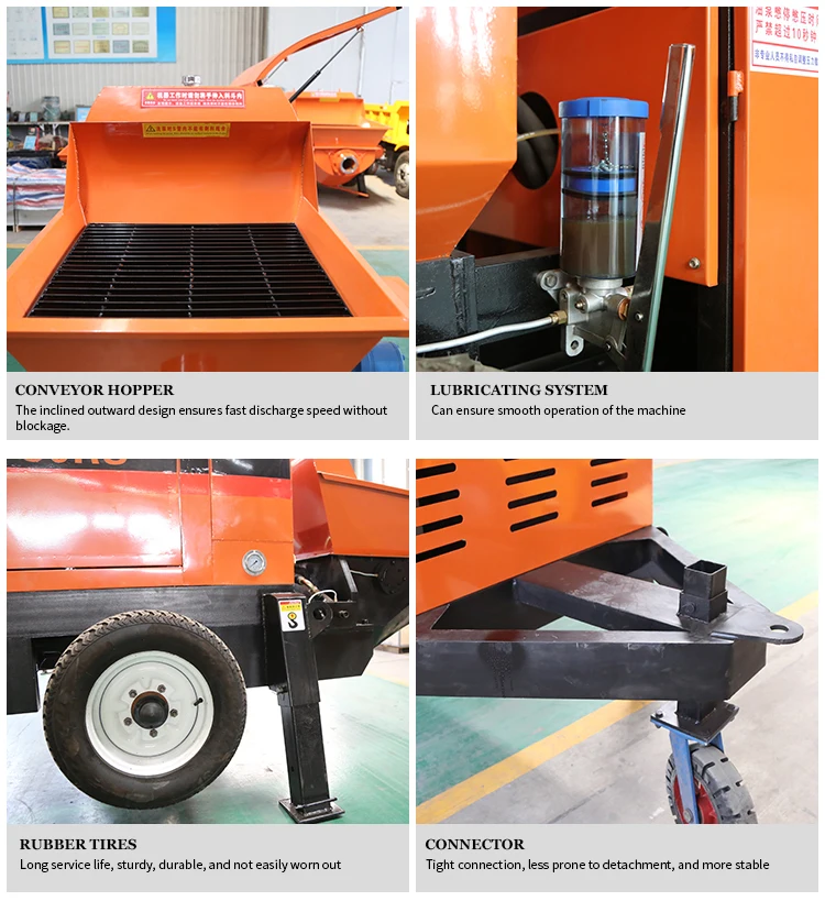 High Efficiency Wall Plastering Machine - Automatic Mortar Spray