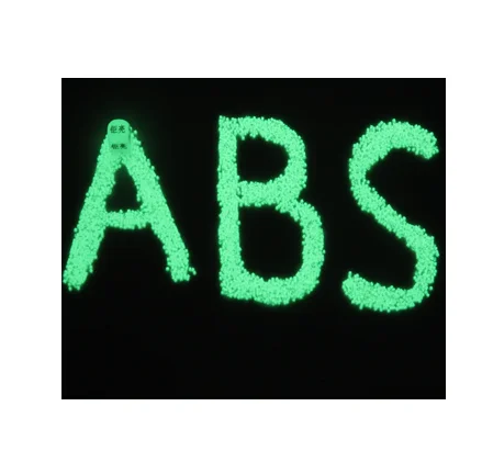 RongFeng Plastics Raw Materials ABS Pellet Masterbatch Colors Yellow Blue Green Luminous PLA Glow Light in Dark PP PETG TPU TPE