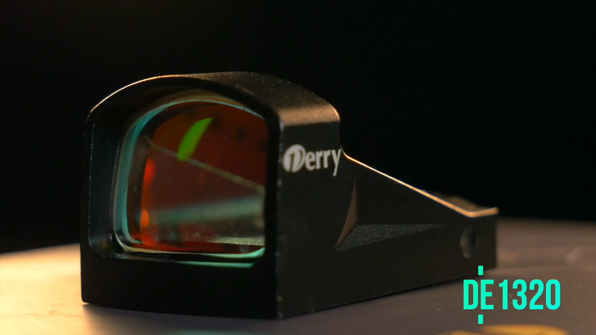 Derry Optics Mini Reflex Sight Rms Red Dot Sight With Picatinny Rail