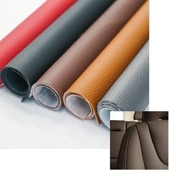 Automotive Vinyl Upholstery Cuero Pvc Rexine Synthetic Leather faux leather for car seats for car cover