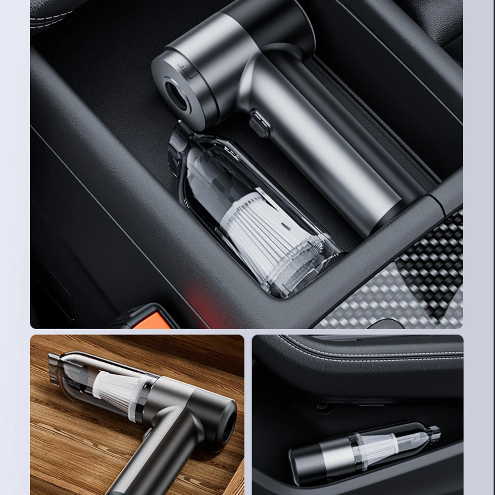 Portable Wireless Handheld Mini Vacuum Cleaner for Car and Home Desktop Cleaning Compact Wireless Car Vacuum Cleaners - view 5