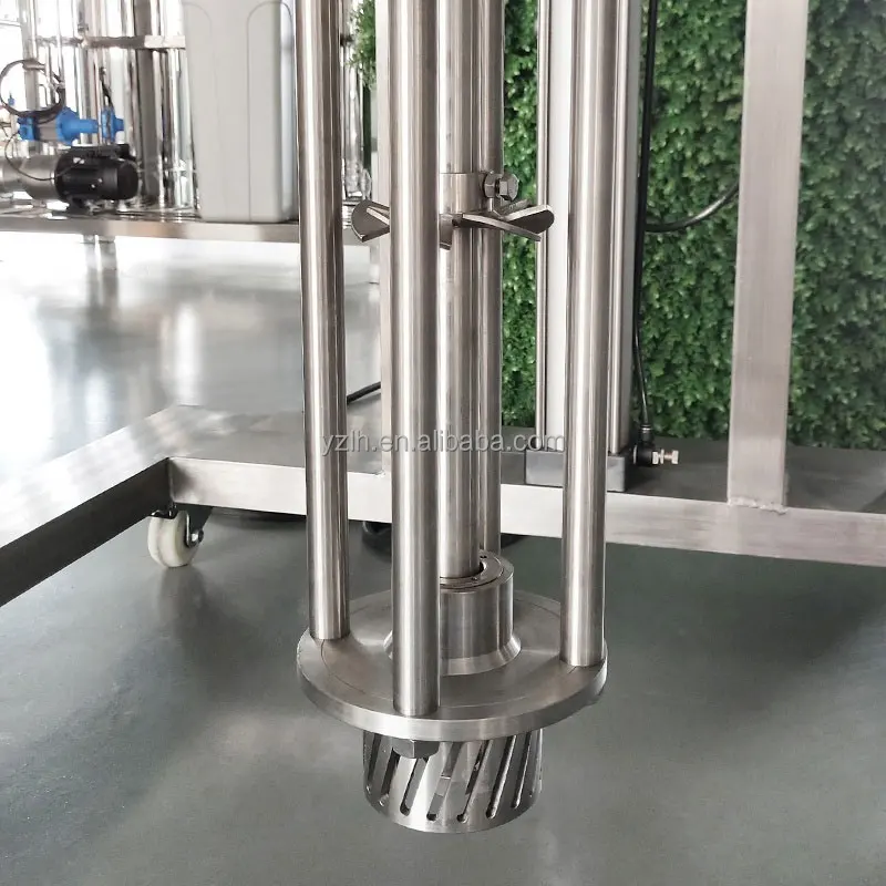 Homogenize Fat Machine High Shear Emulsifier Homogenizer for Foodstuff Drink Dairy Cream