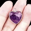 Amethyst single pendant (silver)
