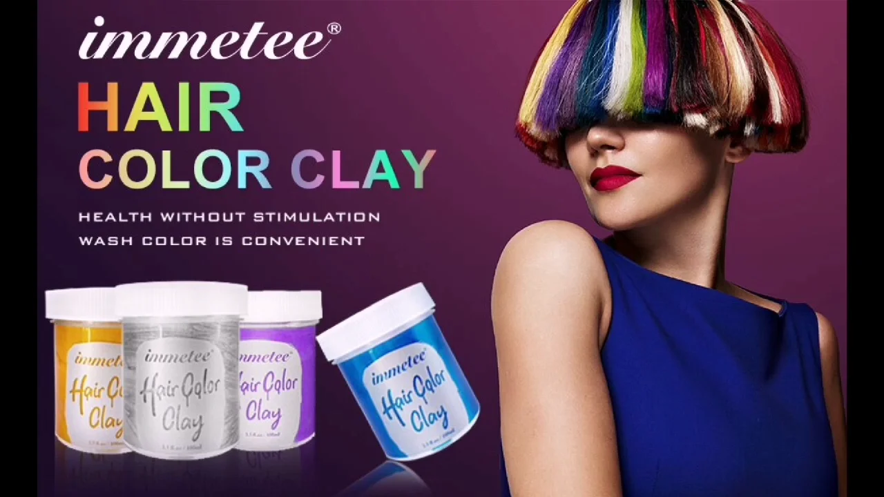 Oem Design Hair Clay Shaping Products Hair Matte Clay Private Label Seven  Potions Hair Color Wax For Men And Women - Buy Hair Color Wax,Hair Color  Clay,Hair Clay For Men Product on