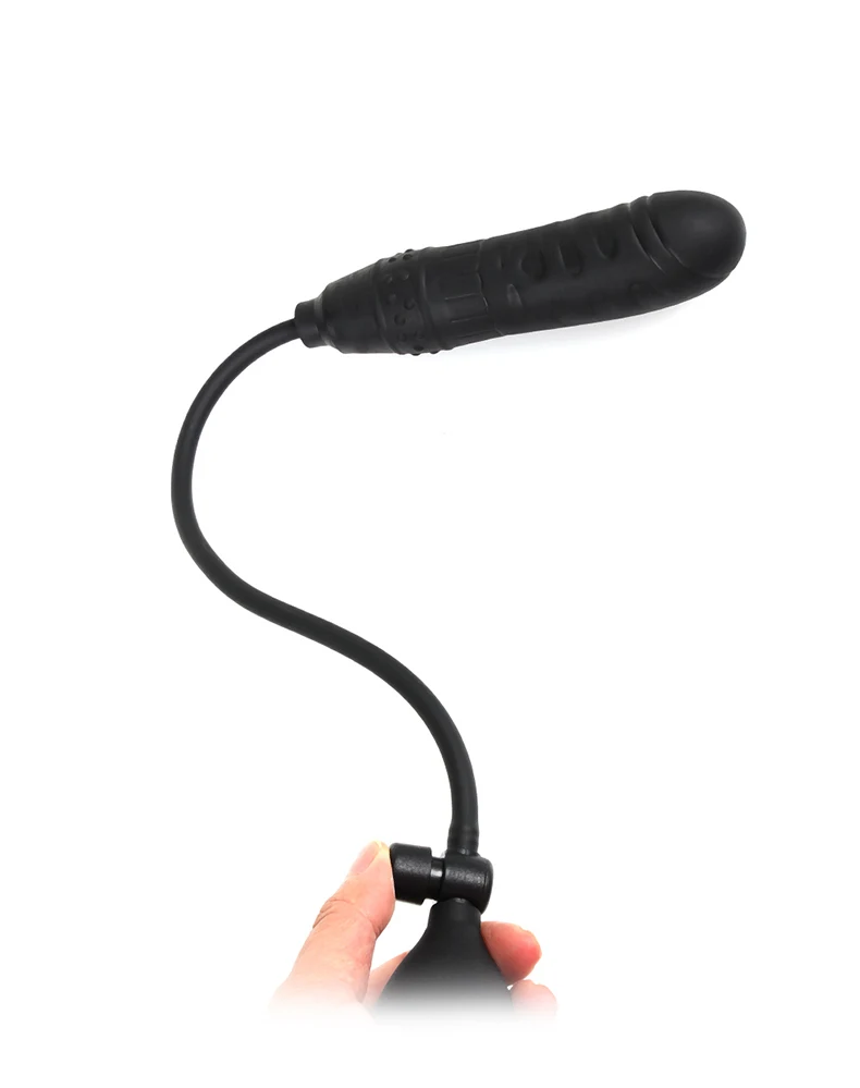 anal fantasy elite vibrating ass thruster Inflatable Anal Butt Plug Extreme XXXL - with Pump for Women and Men 15 x 9  cm main image 0