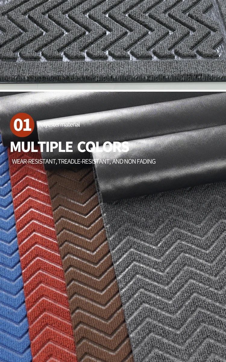Plastic Ridged Rug Eco-friendly Carpet Roll Price Wholesale Exhibition Event Non slip Red ...