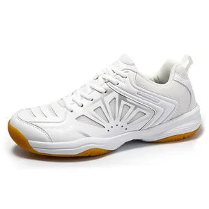 Custom Sneakers Most Popular Type of Composite Rubber-Soled Non-Slip Professional Training Tennis Badminton Pickleball Shoes